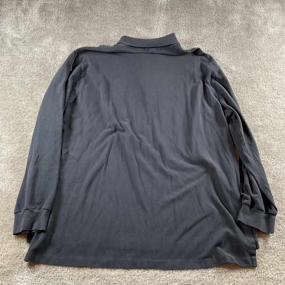 Polo Ralph Lauren Long Sleeve Polo Shirt XXL‎ Red Pony Logo Cotton Casual - Picture 3 of 6